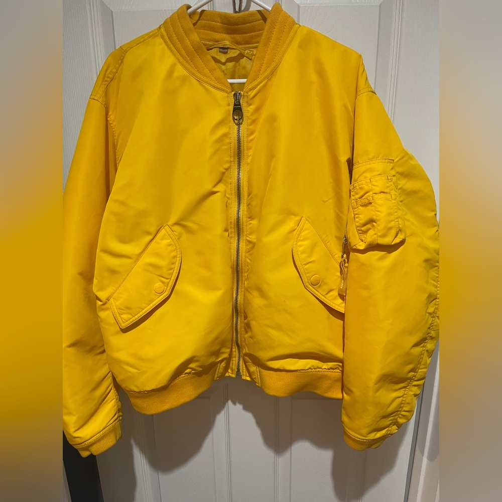 Burberry Bomber Jacket Vibrant Yellow